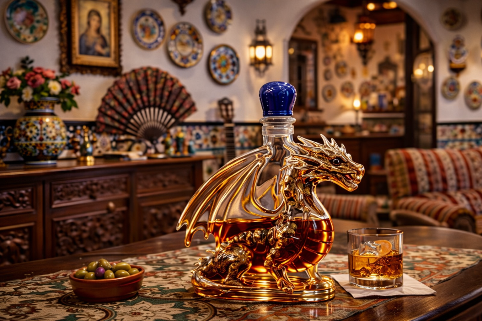 Whiskey Bottle – Dragon Edition