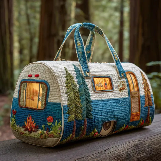 Quilted Travel Bag for Camping Trailers