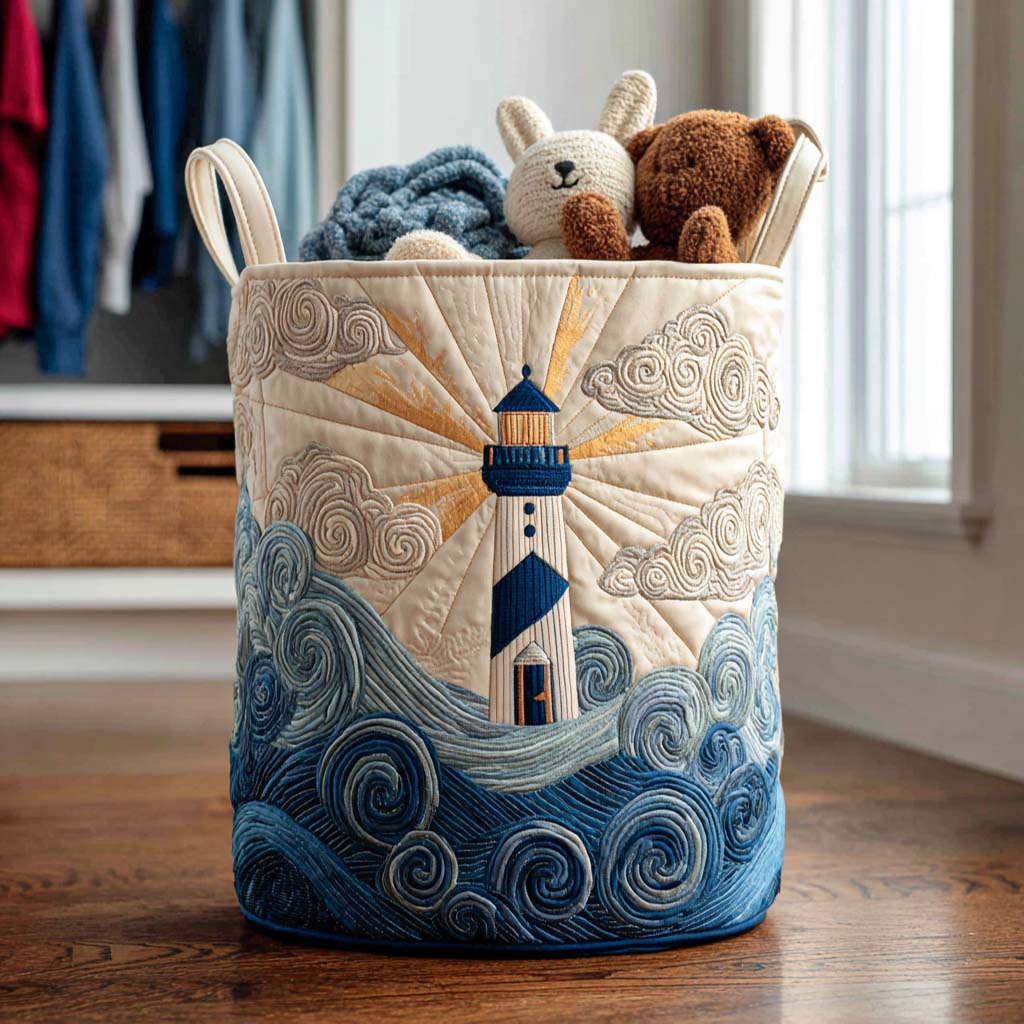 Golden Coast Glow Laundry Basket