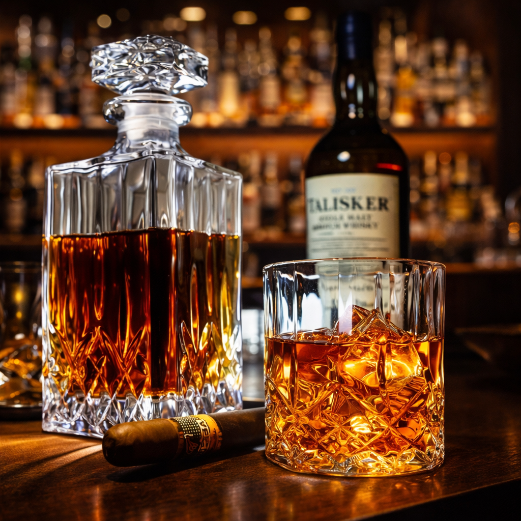 Whisky Set: Bottle and Glasses Collection
