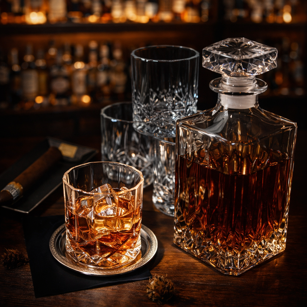 Whisky Set: Bottle and Glasses Collection