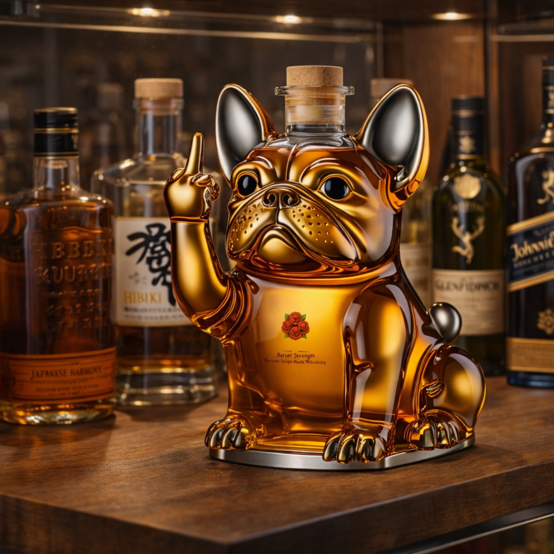 Whisky Bottle - Dog Edition