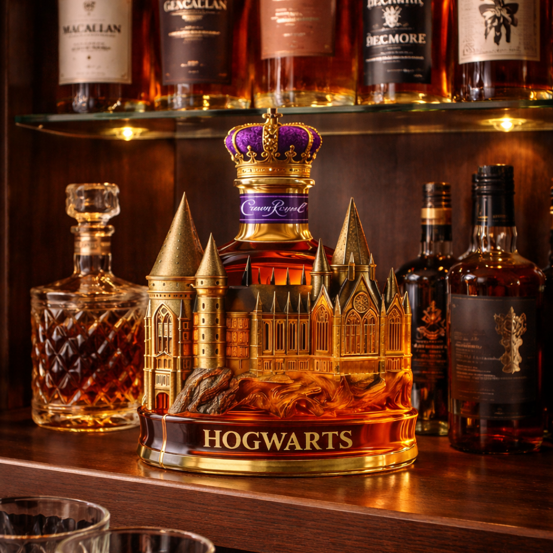 Whiskey Bottle – Magic Castle Edition