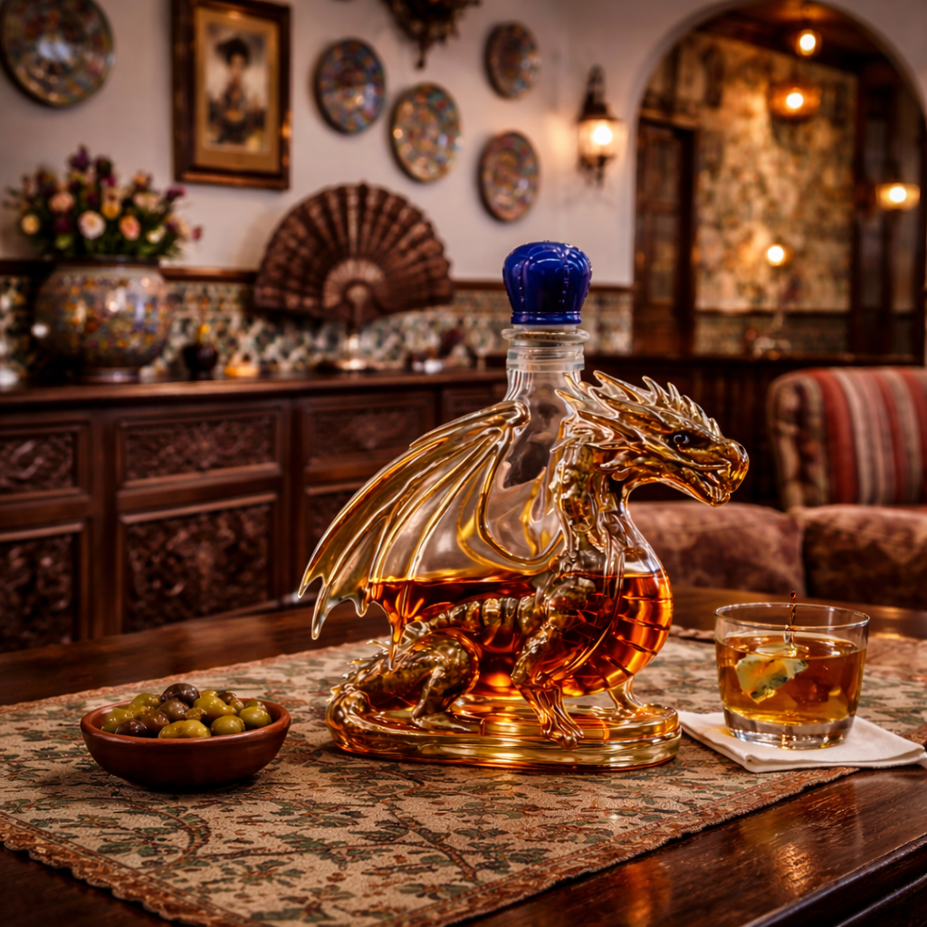 Whiskey Bottle – Dragon Edition