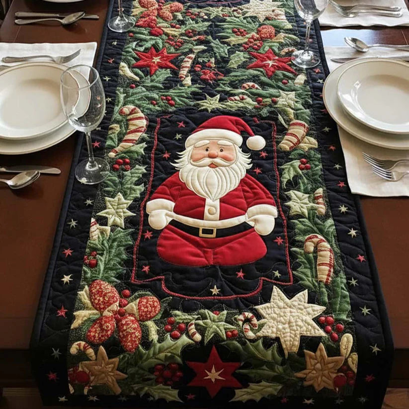 Arctic Shine Quilted Table Runner