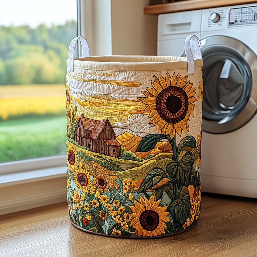 Barn Meadow Laundry Basket