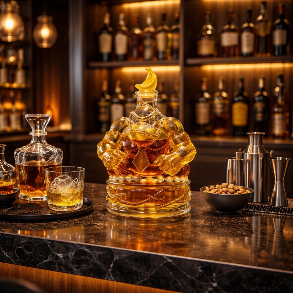 Whiskey Bottle - Monkey Edition