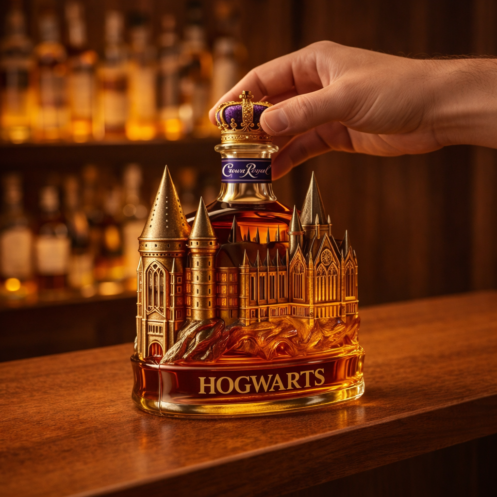 Whiskey Bottle – Magic Castle Edition