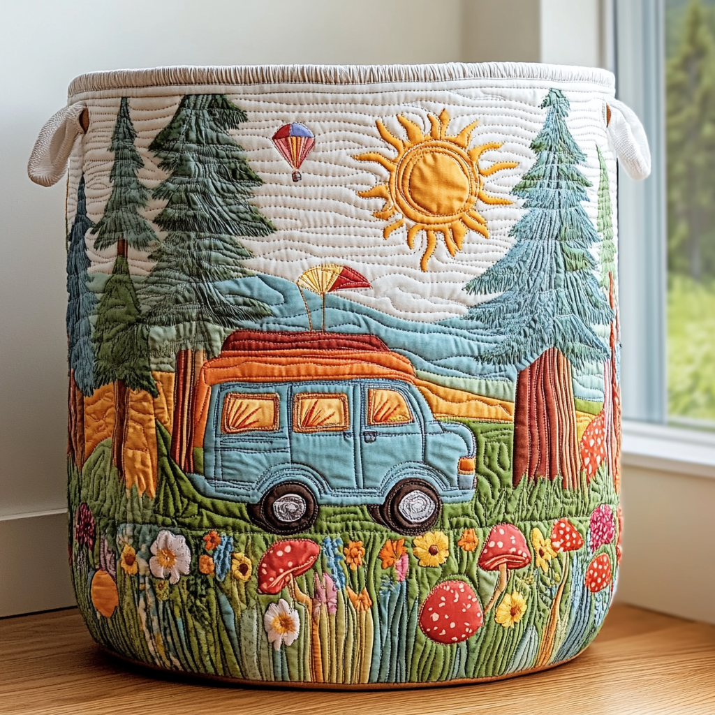 Peaceful Trip Laundry Basket