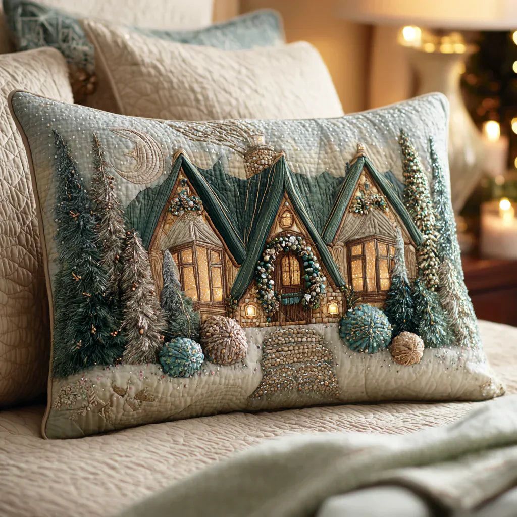 Crystal Morning Quilted Pillowcase